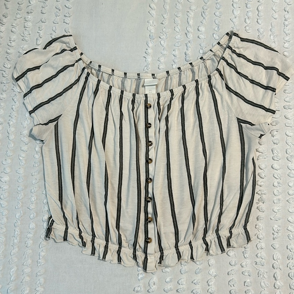 H&M SUMMER CROP TOP! 🤍